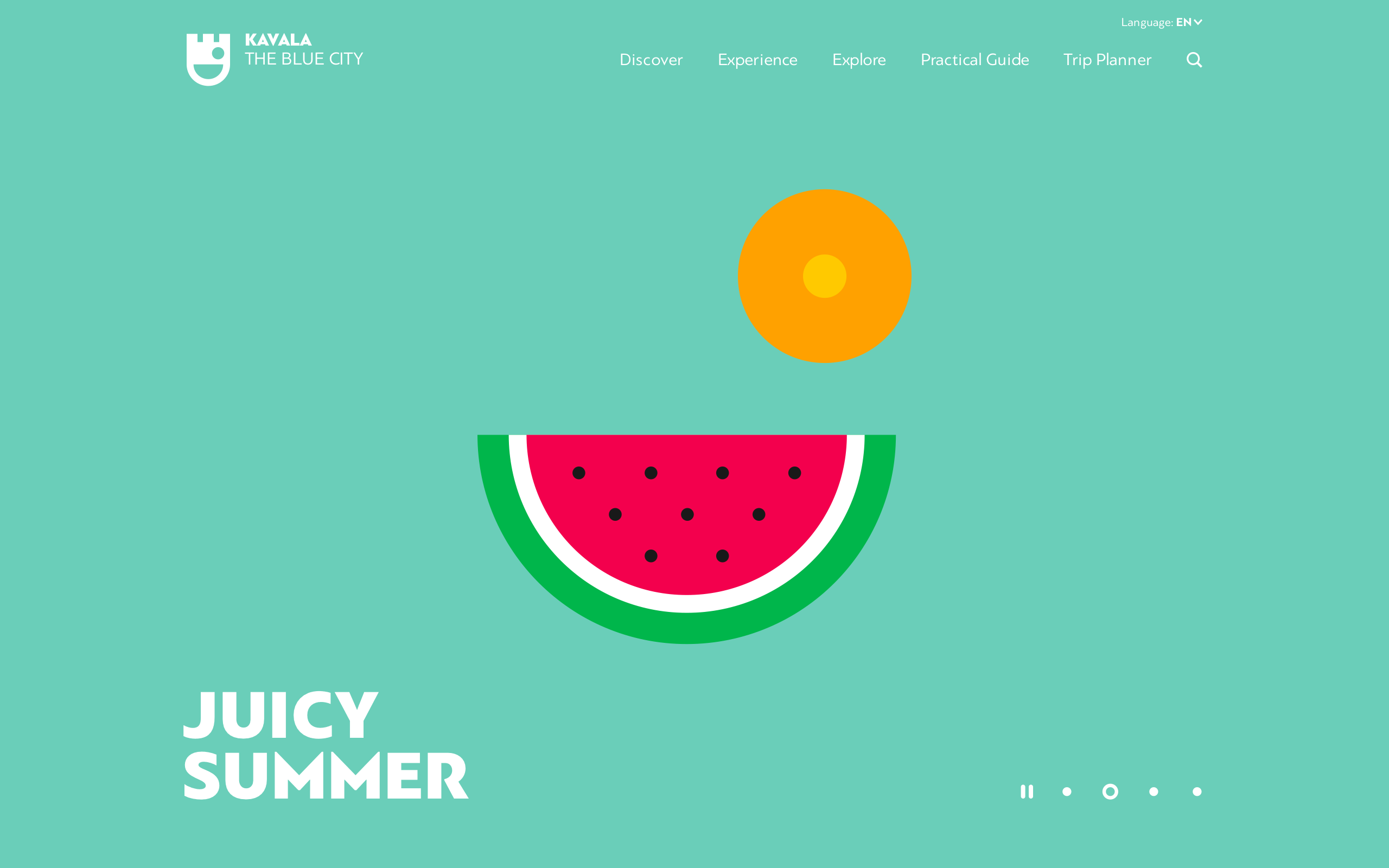 visitkavala.gr – Seite „Juicy Summer“